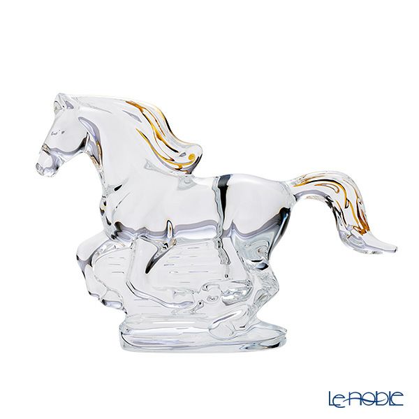 バカラ（Baccarat） オブジェ 2-817-494 午／うま 馬 ゴールド （干支 2026年／令和8年）