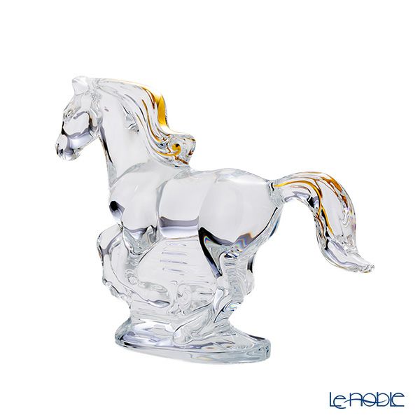 バカラ（Baccarat） オブジェ 2-817-494 午／うま 馬 ゴールド （干支 2026年／令和8年）