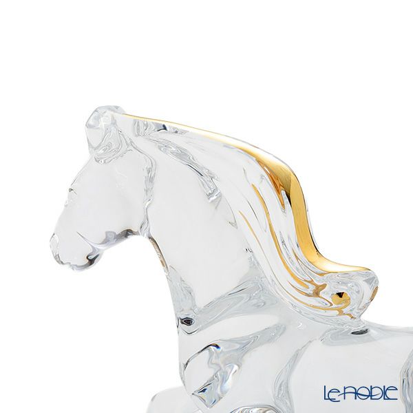 バカラ（Baccarat） オブジェ 2-817-494 午／うま 馬 ゴールド （干支 2026年／令和8年）