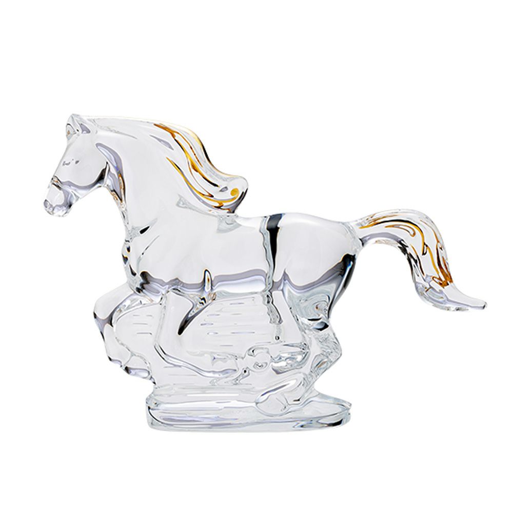 バカラ（Baccarat） オブジェ 2-817-494 午／うま 馬 ゴールド （干支 2026年／令和8年）