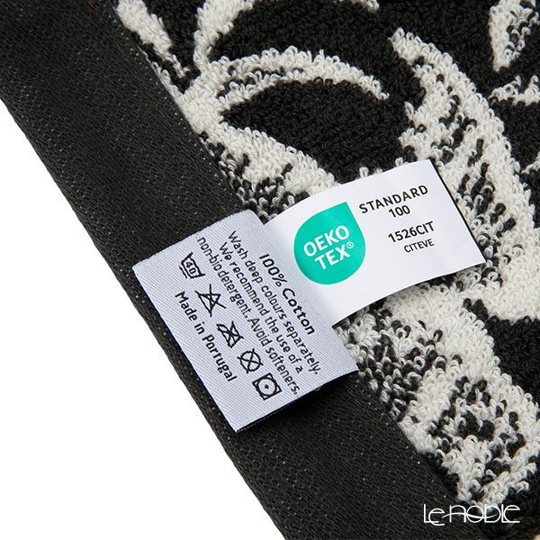 バーレイ ブラックリーガルピーコック フェイスタオル ペア Burleigh × Bedeck コットン 50×90【大きめサイズ】