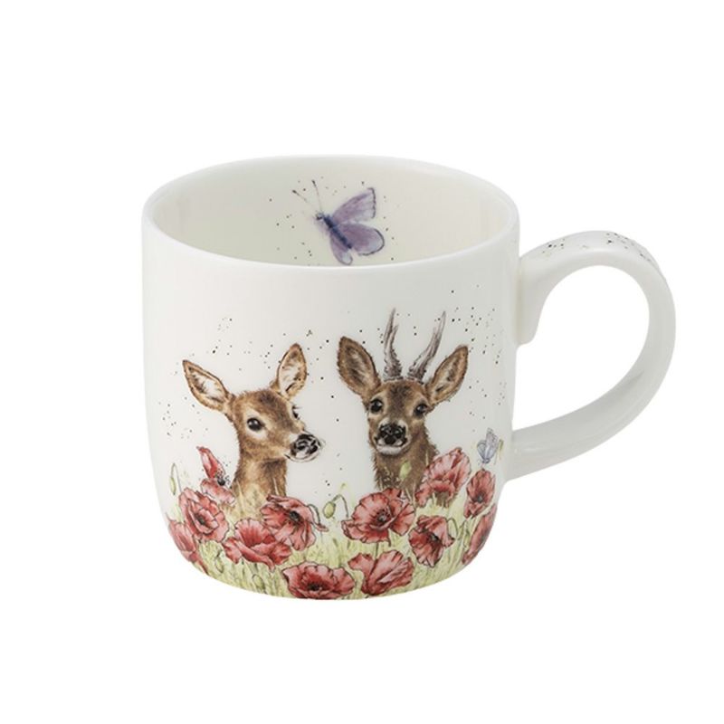 ロイヤル・ウースター レンデル マグカップ Deer to me シカ 310ml