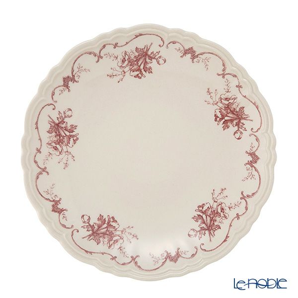 マルミツポテリ スタジオエム モマン プレート 24cm ロゼ