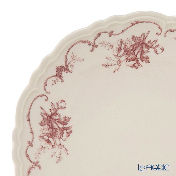 マルミツポテリ スタジオエム モマン プレート 24cm ロゼ