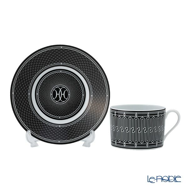 エルメス（HERMES） H Deco アッシュデコ モーニングカップ＆ソーサー 340ml 037015P