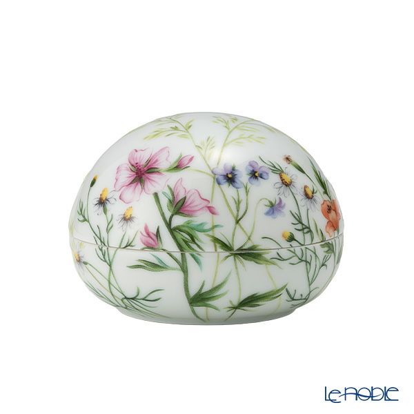 ロイヤルコペンハーゲン（Royal Copenhagen）スプリングコレクション 2026 ボンボニエール ワイルドフラワー 直径10×高さ7cm 1083139