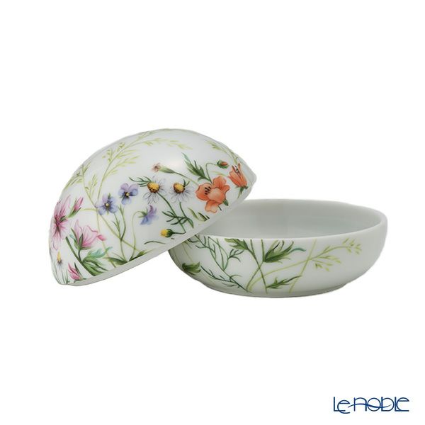 ロイヤルコペンハーゲン（Royal Copenhagen）スプリングコレクション 2026 ボンボニエール ワイルドフラワー 直径10×高さ7cm 1083139