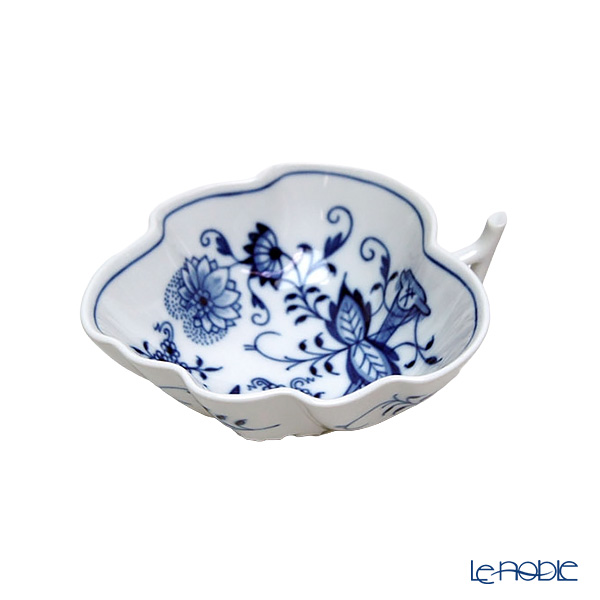 【メーカー取り寄せ商品】マイセン（Meissen） ブルーオニオン 800101／00207 リーフボウル 12×10cm