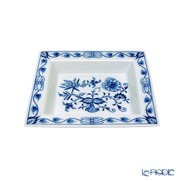 【メーカー取り寄せ商品】マイセン（Meissen） ブルーオニオン 800101／53269 アッシュトレイ 16×13cm