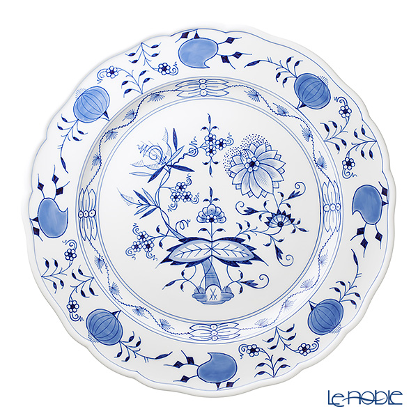 【メーカー取り寄せ商品】マイセン（Meissen） ブルーオニオン 800101／00478 プレート 32cm