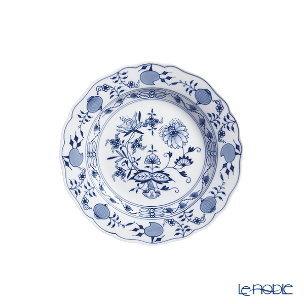 【メーカー取り寄せ商品】マイセン（Meissen） ブルーオニオン 800101／00500 プレート 14cm
