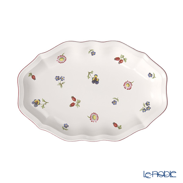 ビレロイ＆ボッホ（Villeroy＆Boch） プティフルール オーバルプレート 24cm 315608