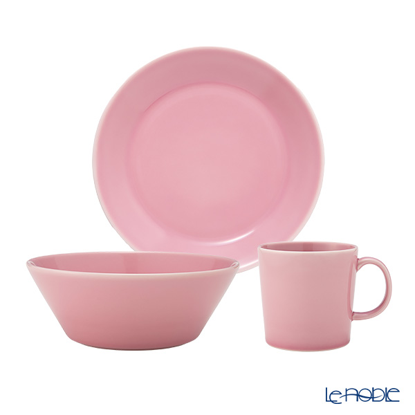 イッタラ（iittala） ティーマ ヴィンテージローズ 3点セット プレート17cm・マグ・ボウル