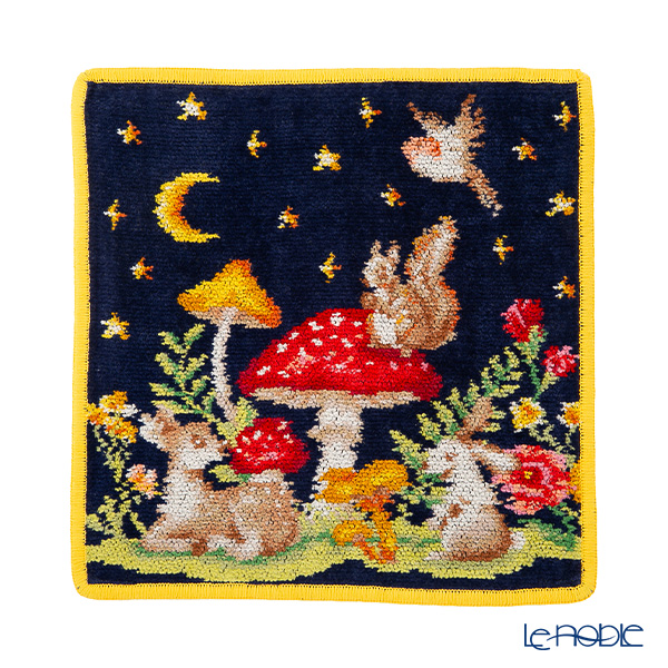 フェイラー ハンドタオル（ハンカチ） マジカルナイト オレンジ 25×25cm